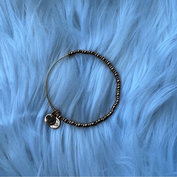 Alex and Ani Jewelry - Alex and Ani Rafaelian Gold Small Beaded Bangle Bracelet